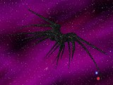 Small picture of Shadow warship on purple nebula